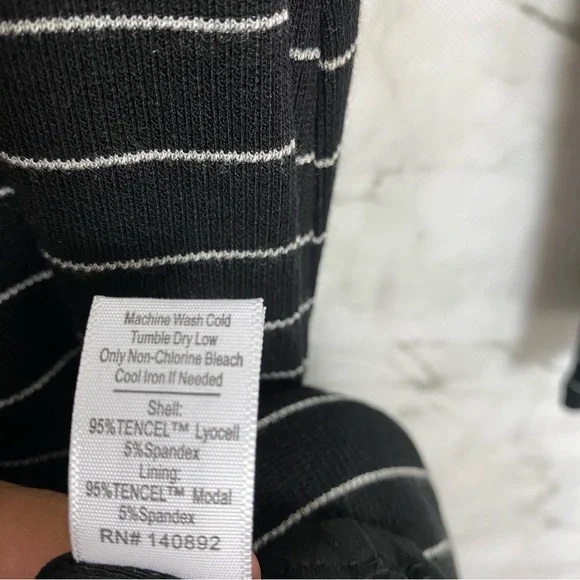 Marine Layer 🌷 Lexi Rib Striped Maxi Dress Sz S - Picture 11 of 13